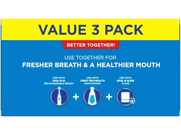 3ct Crest Complete Whitening + Scope, Mint Toothpaste