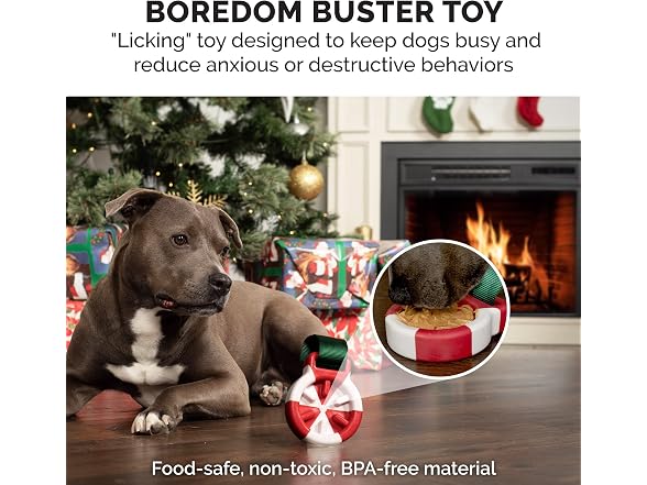 Furhaven Slow Feeder Fillable Dog Toy