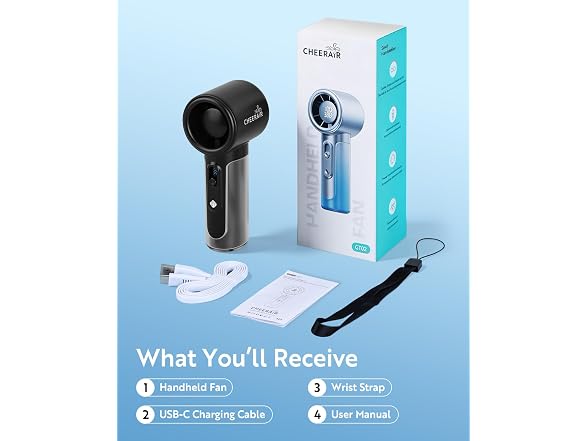 CHEERAIR Handheld Portable Fan