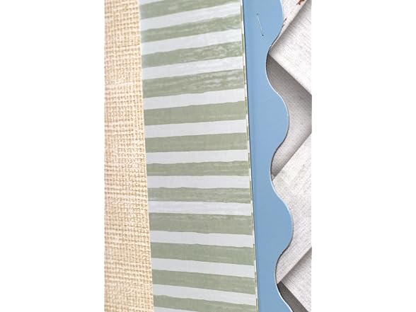 Teacher Created Resources Cottage Blue Scalloped Border