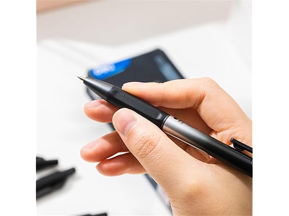 12 Pack Gel Pens, 0.7mm Black