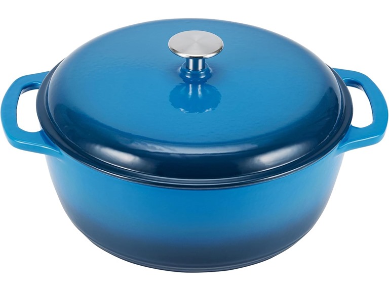Amazon Basics Amazon Basics Cast Iron Dutch Oven Pot with 