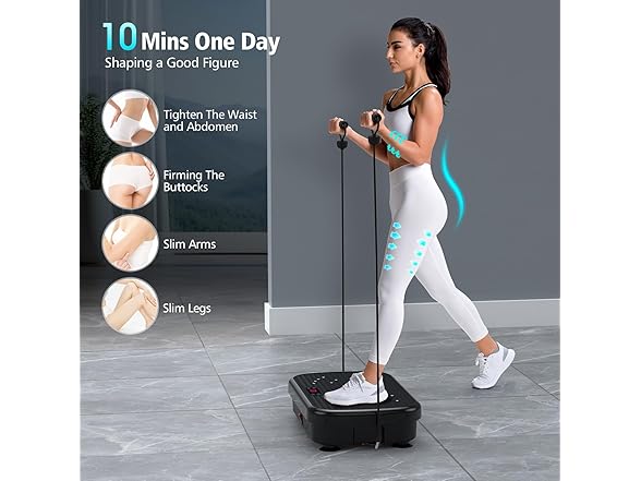 PUREROYI Vibration Plate Exercise Machine