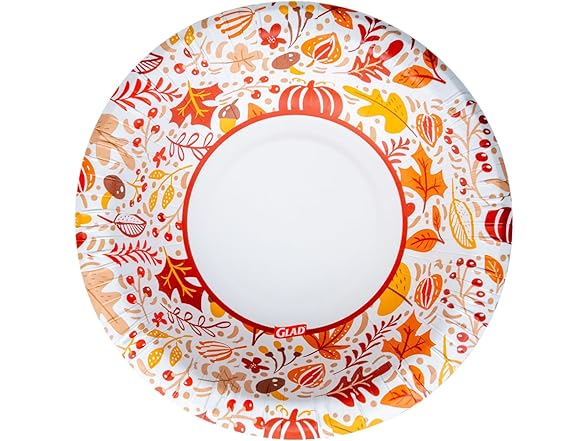 Glad Glad Everyday Disposable Paper Bowls wit