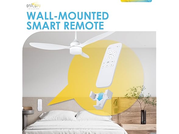 Soilsiu Ceiling Fan with Light
