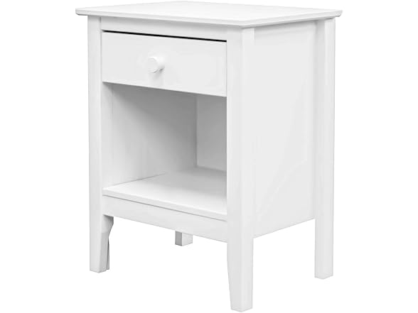 Jela Easy Pieces Soild Wood One Drawer Nightstand