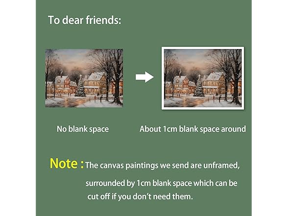 Unkaitoude Christmas Canvas Wall Art