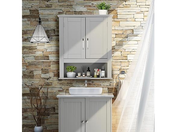 VINGLI Medecine Cabinet with 2 Doors