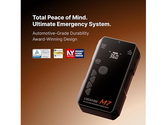 M7 TUV Certified Jump Starter with Air