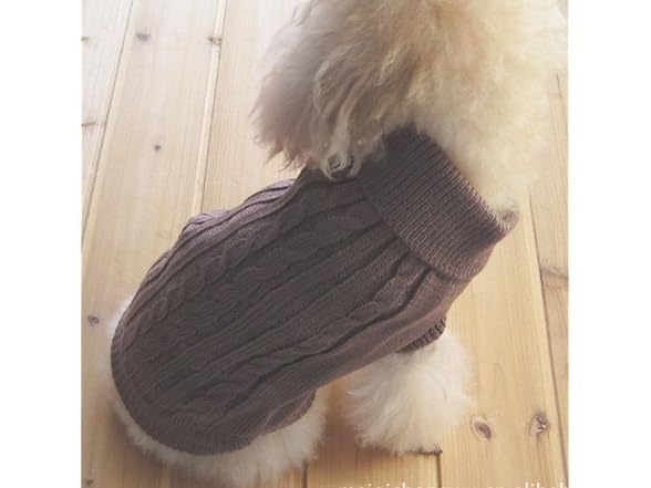Tangpan Turtleneck Classic Straw-Rope Pro Pet