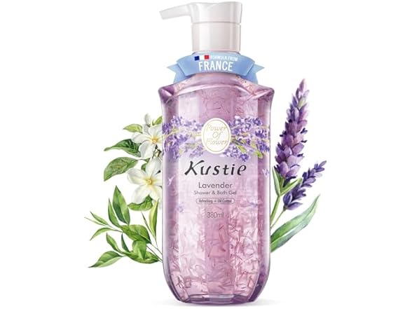 Kustie Sakura Floral Body Wash 12.8 fl oz