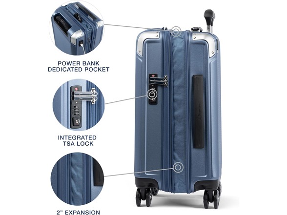 Travelpro Platinum Elite Hardside 21" Carry On w/ Laptop Pocket