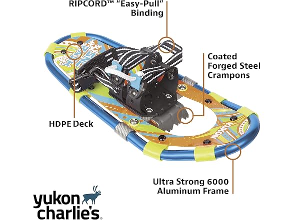 Yukon Charlie's SNO-Bash Youth Aluminum Snowshoe