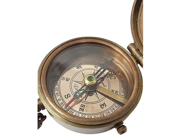 Personalized Working Antique Compass