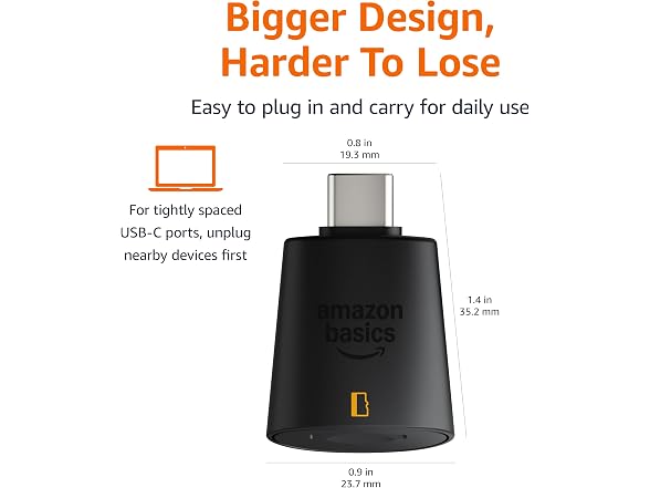 Amazon Basics Micro SD Card Reader USB-C