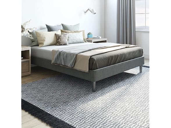 Decoro Uplolstered Platform Bed Frame, Full