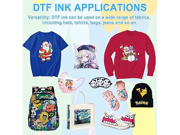 Lancelot DTF Ink Set, 600ml