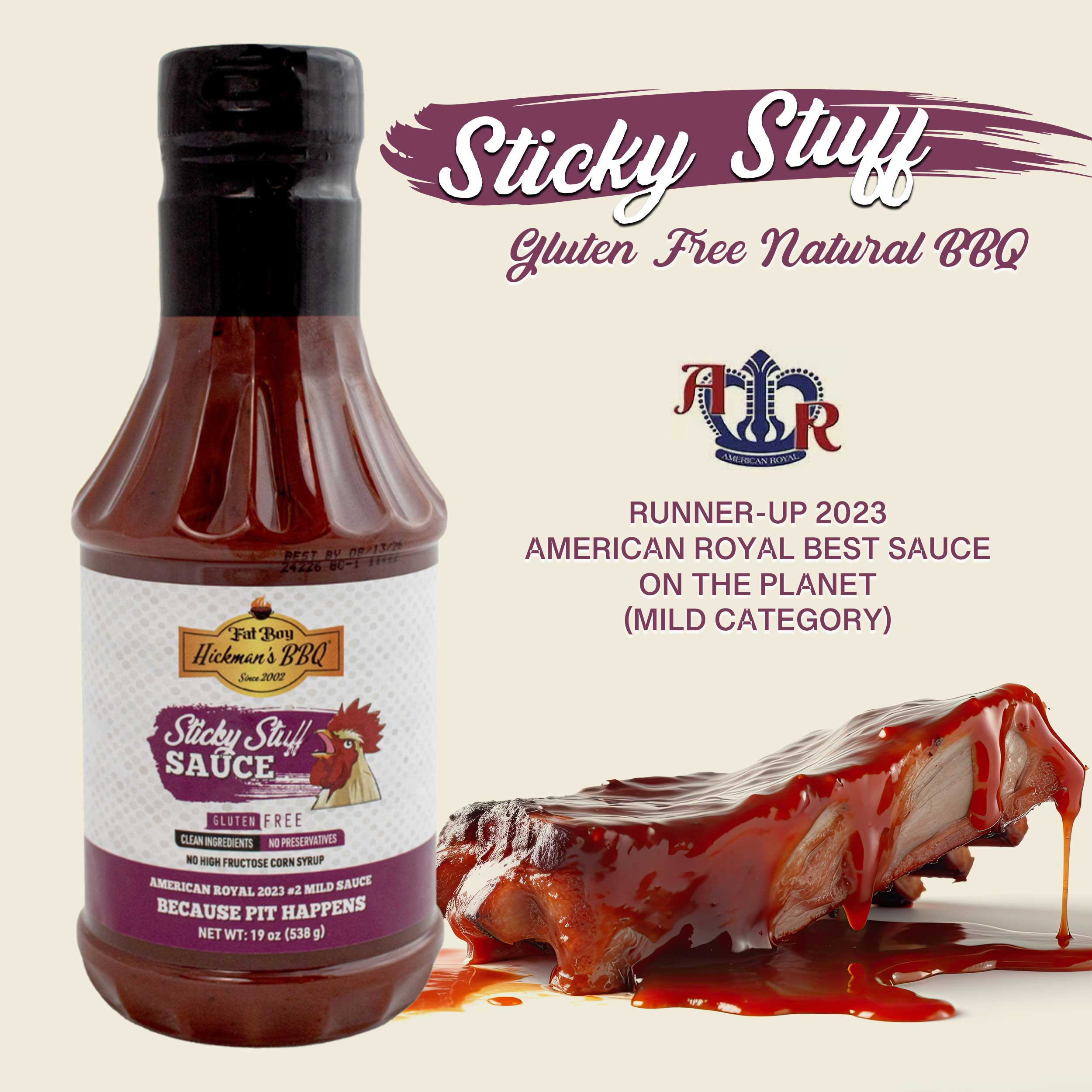 (4pk) Fat Boy Hickman's BBQ Bestselling Rubs & Sauces - Gallery 31
