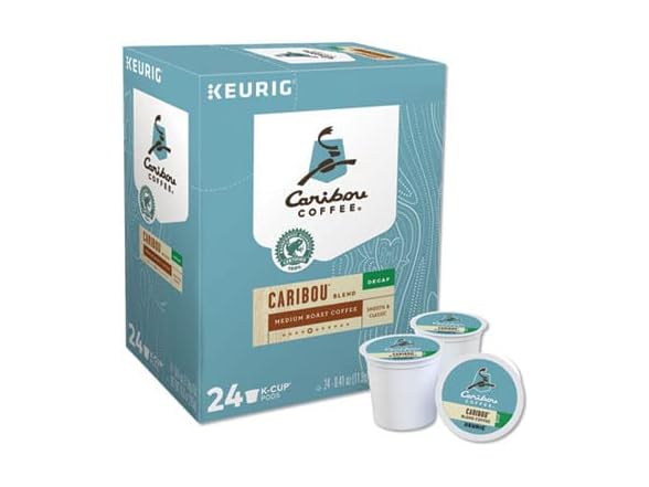 Caribou Blend Decaf K-Cups, 96ct