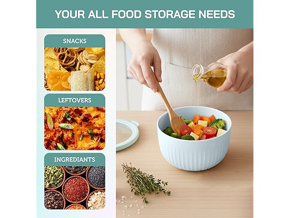 Stackable Round Nesting Bowls