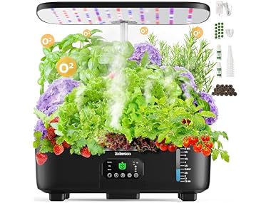$42.99, Was $89.99, 52% Off! Misting Hydroponic Growing System Kit dealfomo