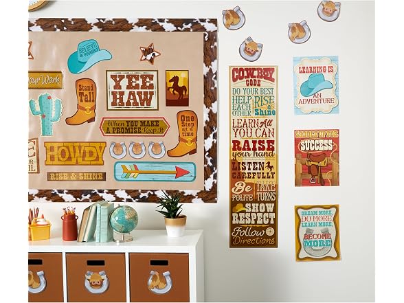Eureka 650815 Wild Wild Classroom Die-Cut Extra Large Stickers