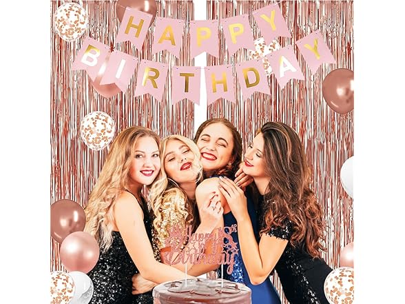 18th Birthday Party Decorations Set