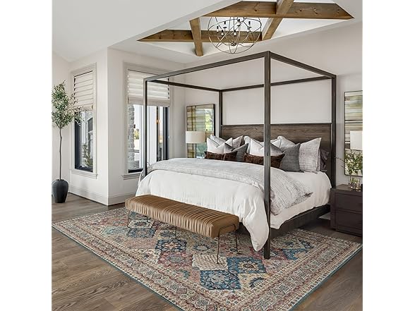 Gertmenian 6x9 Indoor Boho Area Rug