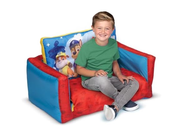 Paw Patrol Paw Patrol Kids Sofa Bed, Children 2-in-1 Flip