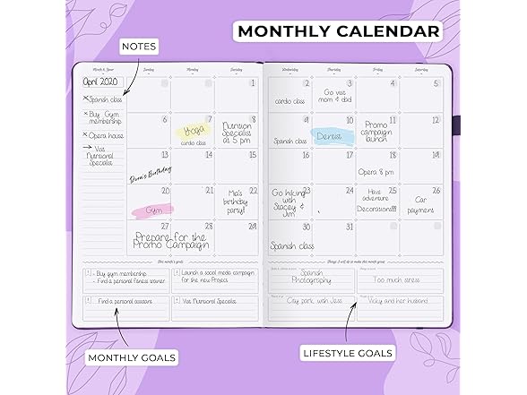 1 Year PRO Schedule Planner