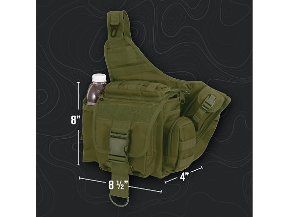 Rothco Advanced Tactical Bag - Durable EDC Brown