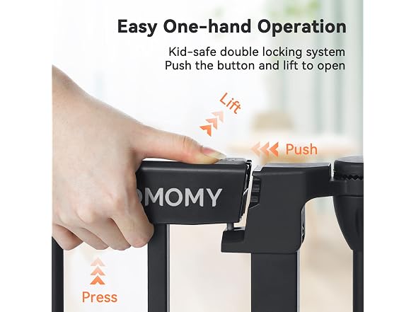 COMOMY 127.8" Extra Wide Baby Gate