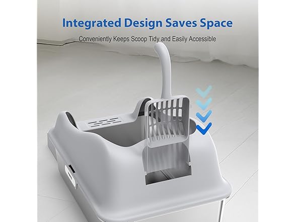 High Sided Stainless Cat Litter Pan