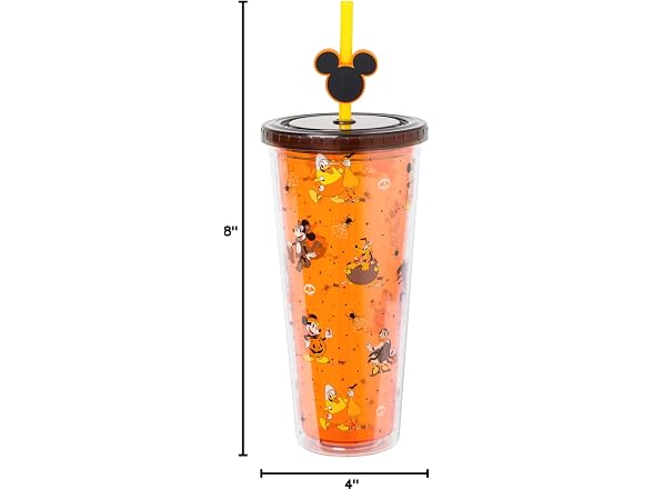 Silver Buffalo Disney Mickey and Friends Halloween Cup, 24oz