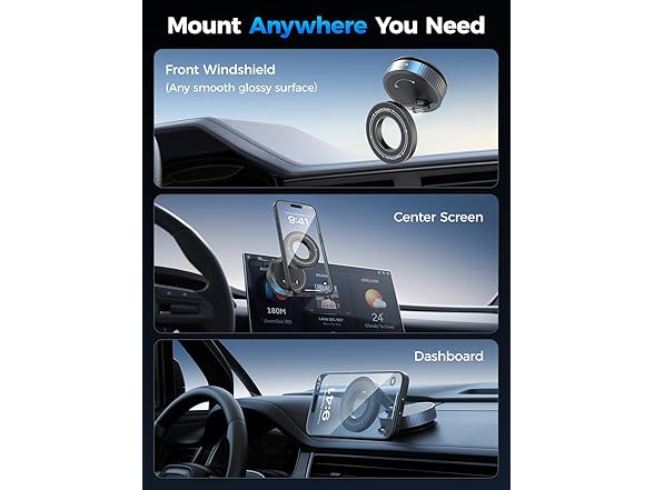 Arruilys Car Phone Holder for Magsafe