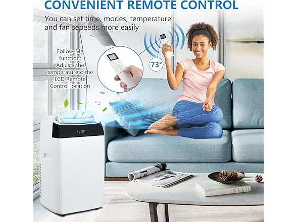 GAOMON 14000 BTU Room Air Conditioners with Remote