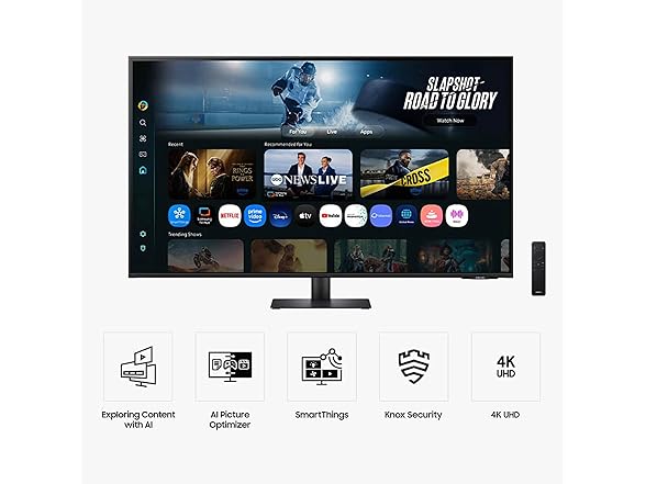 Samsung 43" UHD Monitor | LS43FM702UNXZA