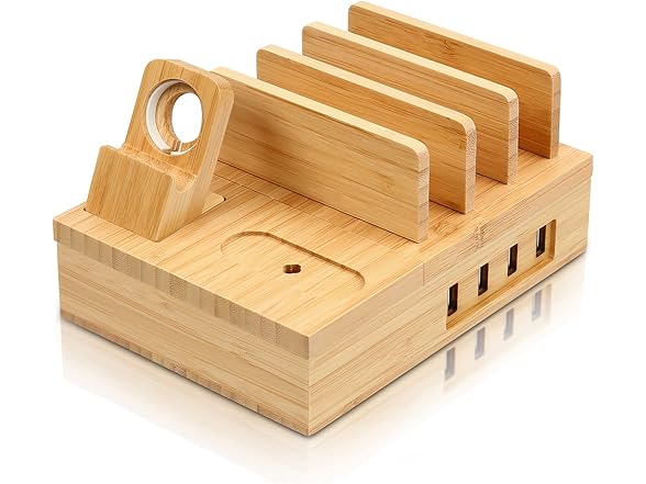 Bamboo Charging Station