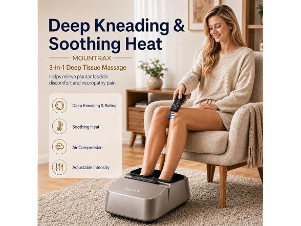 MOUNTRAX Foot Massager with Heat