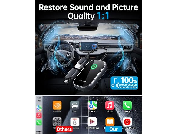 Luckymore Wireless CarPlay Adapter