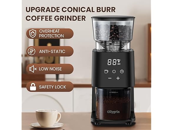 Conical Burr Coffee Grinder