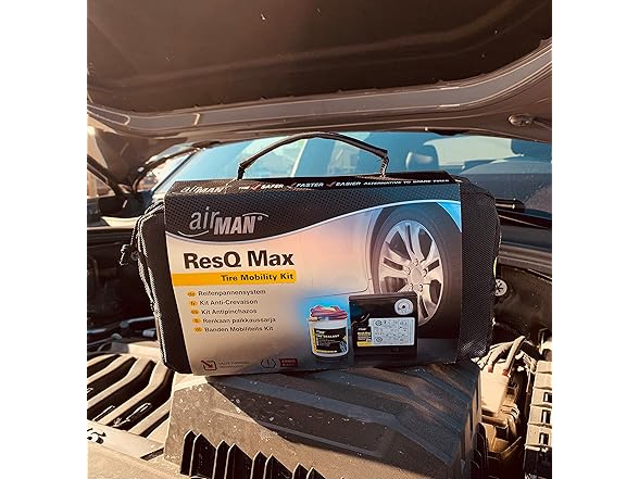 Airman 78-097-002 ResQ Max Tire Repair Kit Black