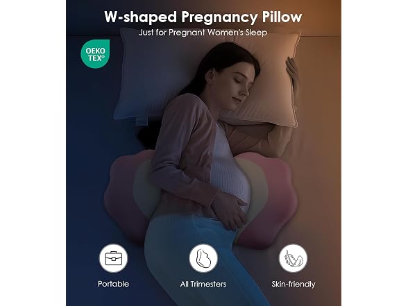 DONAMA Memory Foam Maternity Pillow Support