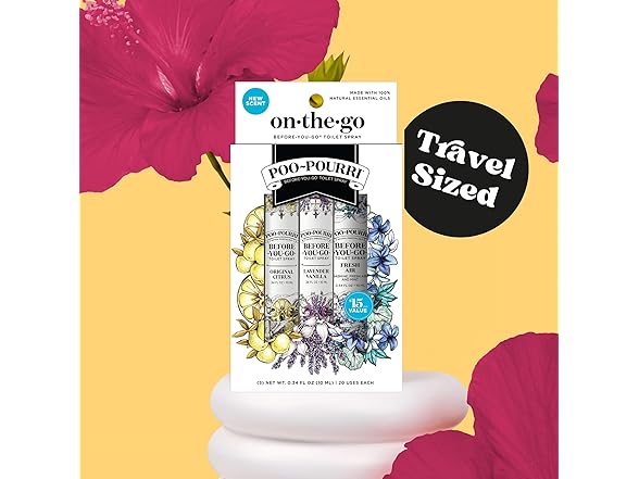 Poo-Pourri Poo-Pourri Before-You-Go Toilet Spray, T