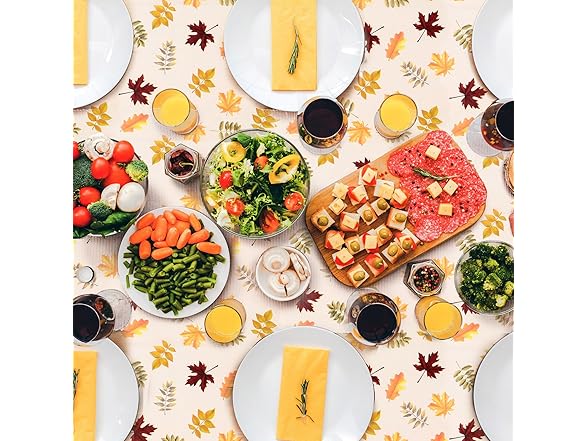6 Pcs Thanksgiving Tablecloth