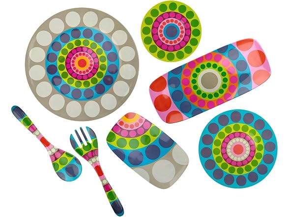 French Bull Plates - 4 Piece Set - Dial
