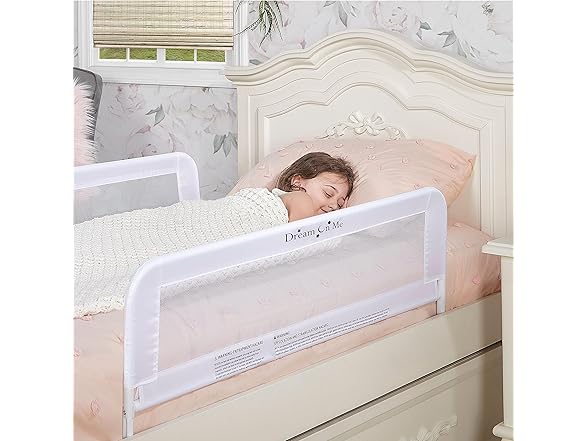Dream On Me Adjustable Mesh Bed Rail