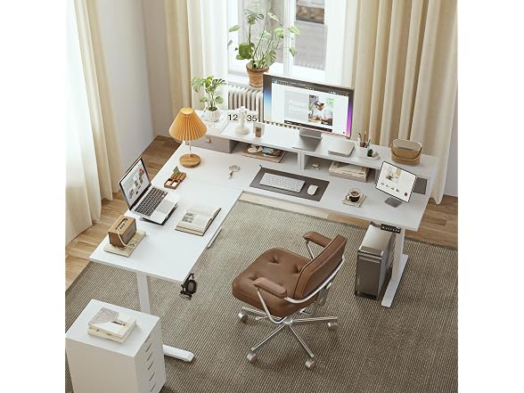Agilestic Electric Desk with 2 Drawers