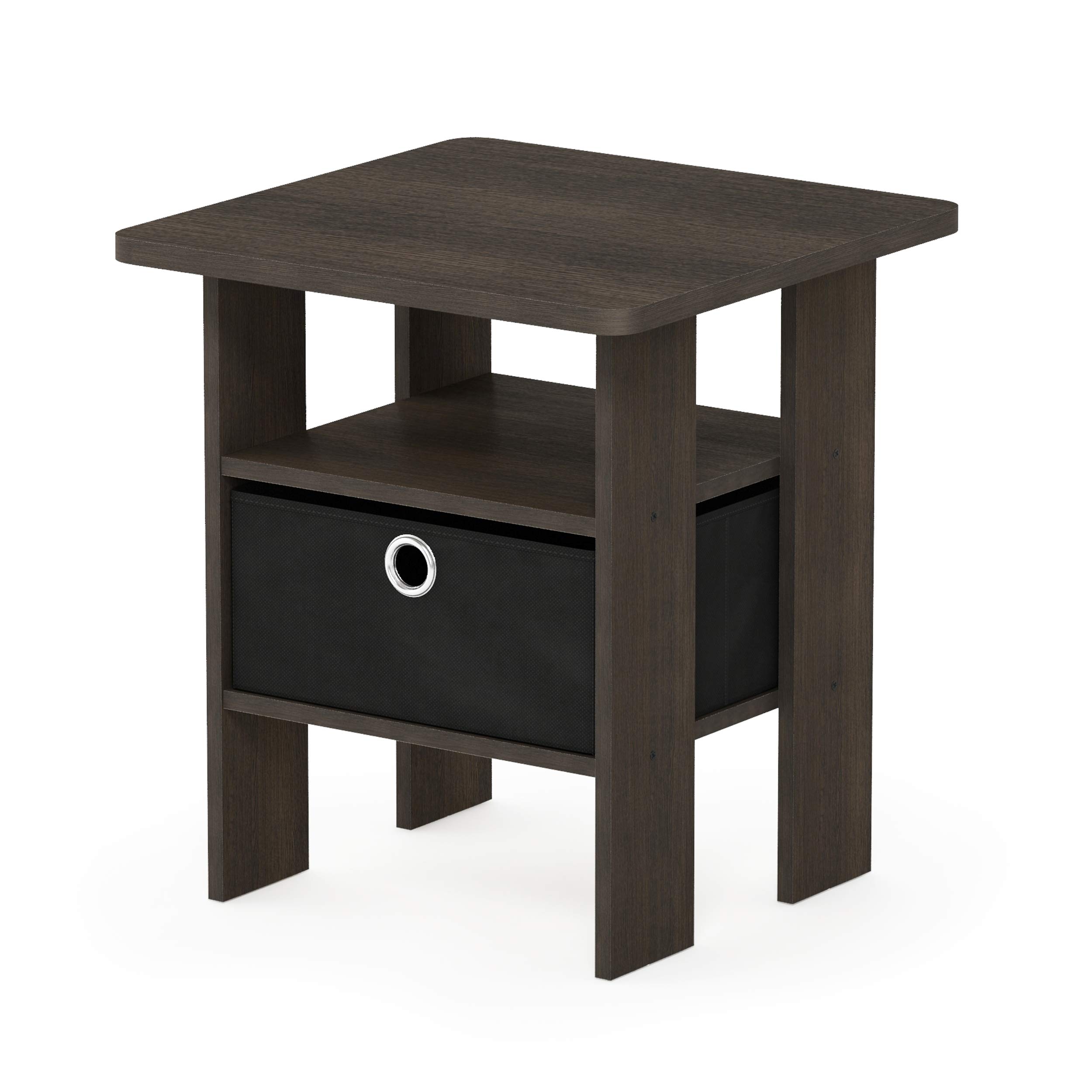 Furinno Side Table, French Oak - Gallery 17