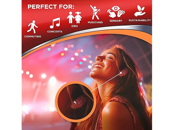 HEAROS High Fidelity Series Ear Plugs